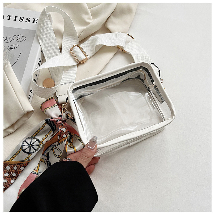 Wholesale Women'S Fashion Transparent Clear Wide Strap