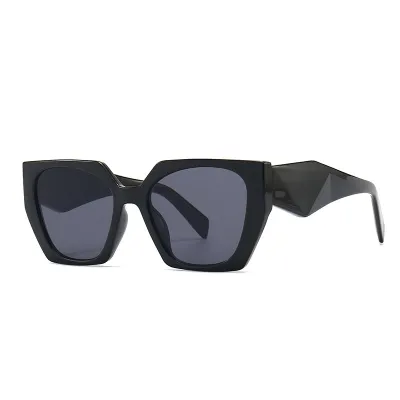 Women's Fashion Polygon Plastic PC Sunglasses