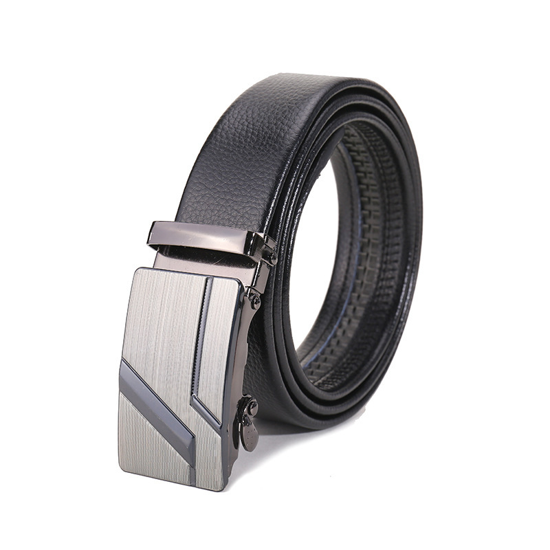 Wholesale Men Fashion Automatic Square Buckle Casual Belt