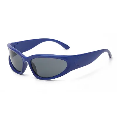 Unisex Fashion Personality Sports Oval Sunglasses