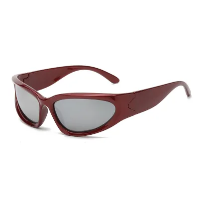 Unisex Fashion Personality Sports Oval Sunglasses