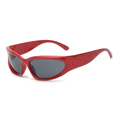 Unisex Fashion Personality Sports Oval Sunglasses