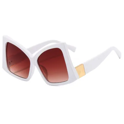 Women's Creative Irregular Butterfly Shape Sunglasses PC Frame