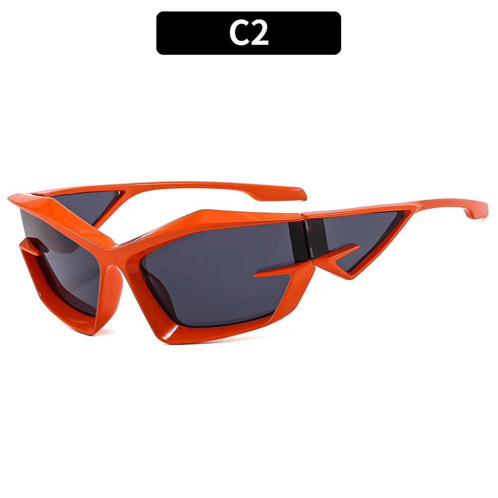 Wholesale Men Fashion Senior Strange Shaped Sunglasses