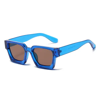 Women's Elegant Large Square Frame Sunglasses PC Lens