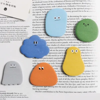 Creative Cute Jelly Bean Bio-Shaped Sticky Note Notebook Stationery