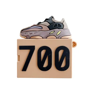 Men Fashion Shoes Box Personality Silica Gel Airpods Case