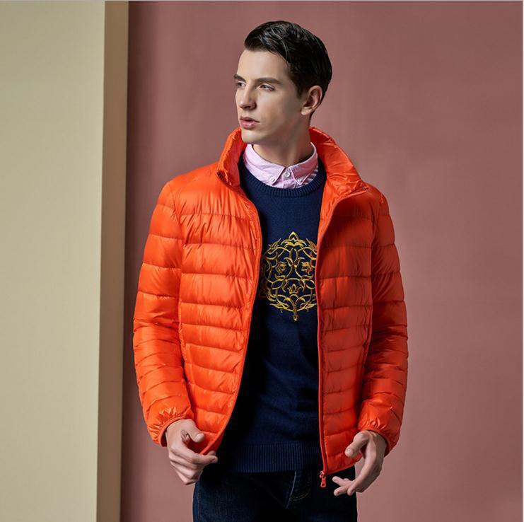 Wholesale Men Autumn And Winter Casual Plus Size Short Down