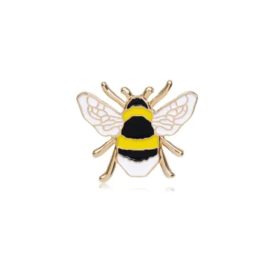 Creative Personality Butterfly Oil Drip Brooch Unisex Nature Alloy