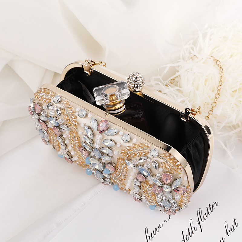 Latest Products Rhinestone Clutch Bags Wedding Party Bag - China