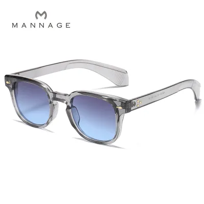Men Fashion Elegant Small Round Frame Sunglasses