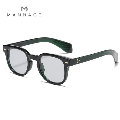Men Fashion Elegant Small Round Frame Sunglasses