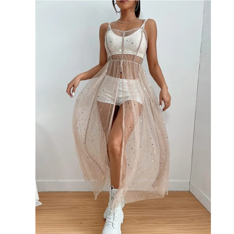 TYPESERVICE ■ Layered Mesh Dress Amazon.com: Women Y2k Floral Mesh Tube Top Dress Backless