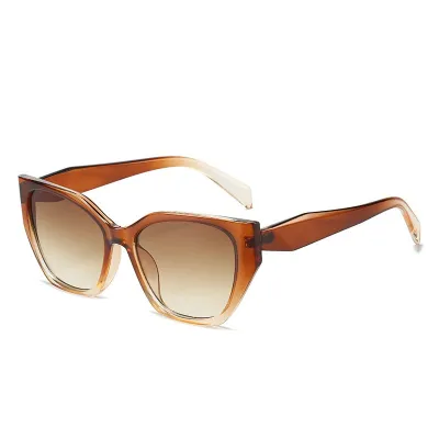 Women Fashion Personality Large Frame PC Sunglasses