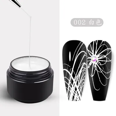 Women's Stretch Brushed Nail Polish Glue Spider Nail Art Creative Painting Phototherapy