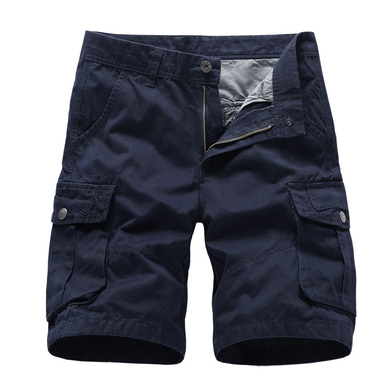 Wholesale Men Casual Multi-Pocket Shorts