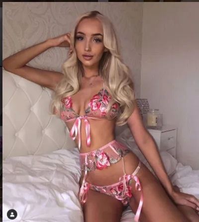 Floral Pattern Sexy Women Mesh Bra Panties Lingerie Set
