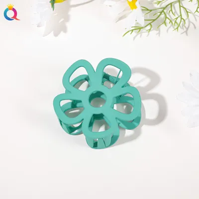 Women Fashion Floral Shark Clip Cute Hair Accessories
