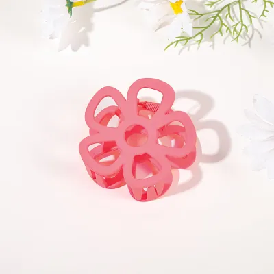 Women Fashion Floral Shark Clip Cute Hair Accessories