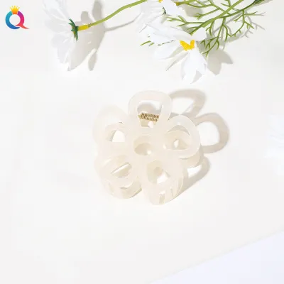 Women Fashion Floral Shark Clip Cute Hair Accessories