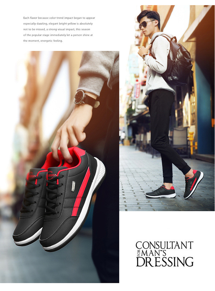 Wholesale Men Fashion Lightweight Plus Size Sports Shoes