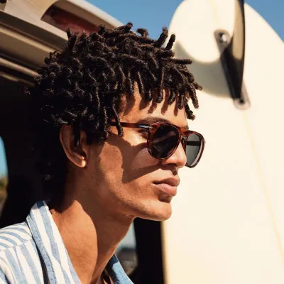 Gafas de sol retro para hombre con protección UV