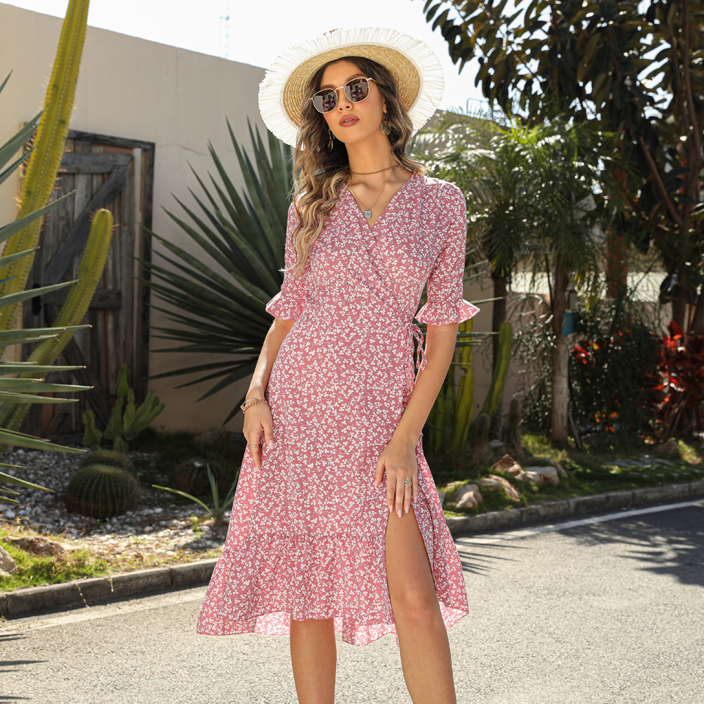 Amazon.com: Zattcas Womens 2023 Smocked Maxi Dress Short