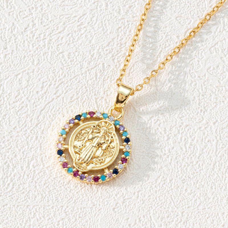 Wholesale Women'S Fashion Micro Pave Multicolor Zirconia