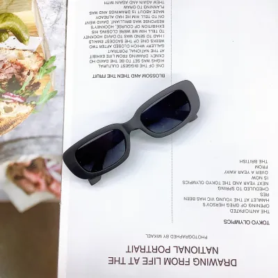Children Kids Toddlers Retro Square Frame Sunglasses