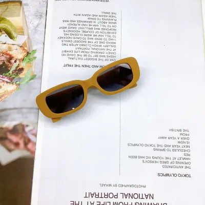 Children Kids Toddlers Retro Square Frame Sunglasses
