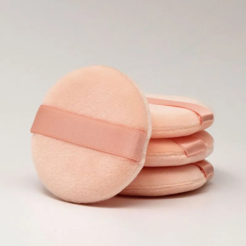 Women's Finger Cot Suede Powder Puff for Setting Makeup - Pure Cotton, 60mm