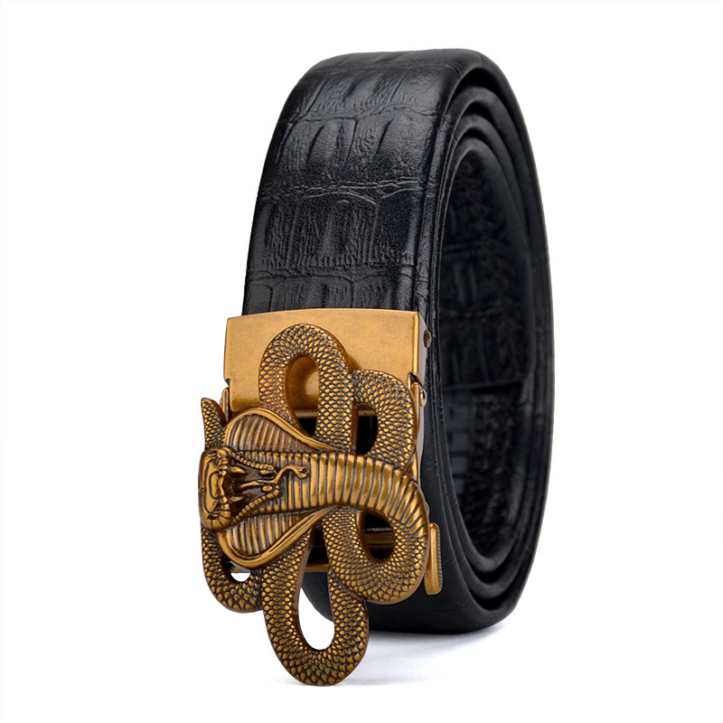 Genuine Vintage Retro Circle Studded Leather Belt