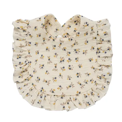 Toddlers Newborn Baby Fashion Printed Ruffle Bib Burp Cloth Unisex