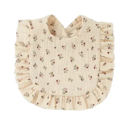 Toddlers Newborn Baby Fashion Printed Ruffle Bib Burp Cloth Unisex