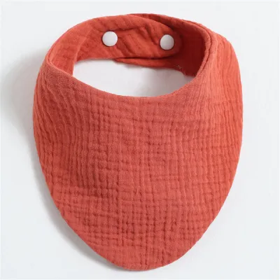 Newborn Baby Fashion Solid Color Bib Burp Cloth Pure Cotton Unisex