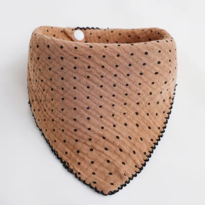Toddlers Newborn Baby Fashion Triangular Bib Burp Cloth Pure Cotton Unisex