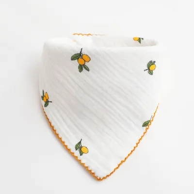 Toddlers Newborn Baby Fashion Triangular Bib Burp Cloth Pure Cotton Unisex