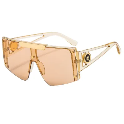 Women Fashion Creative Large Square PC Frame Sunglasses