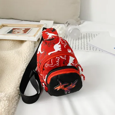 Children Kids Toddler Fashion Dinosaur Messenger Bag with Adjustable Strap