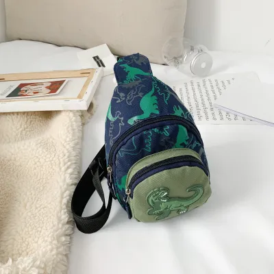 Children Kids Toddler Fashion Dinosaur Messenger Bag with Adjustable Strap