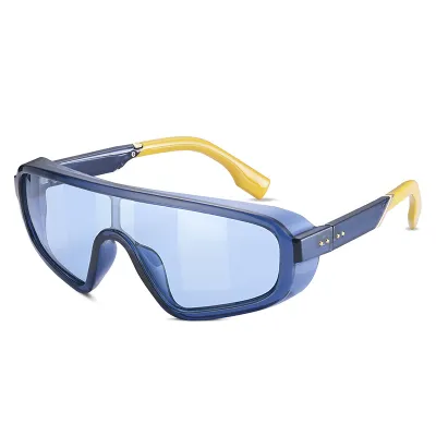 Women Fashion Elegant Windproof Sunglasses with PC Lens