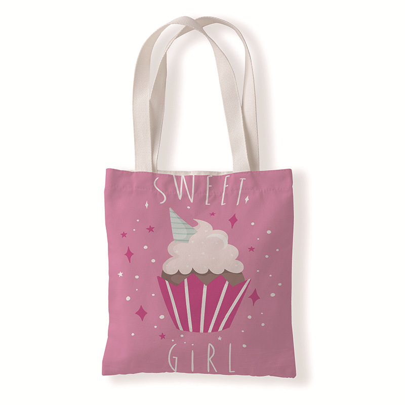 Wholesale Women Fashion Valentine Element Printed Canvas