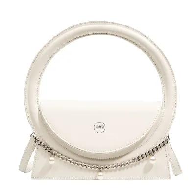 Women Candy Color Small PU Crossbody Bag