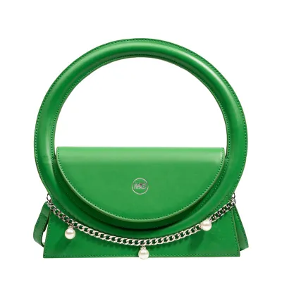 Women Candy Color Small PU Crossbody Bag