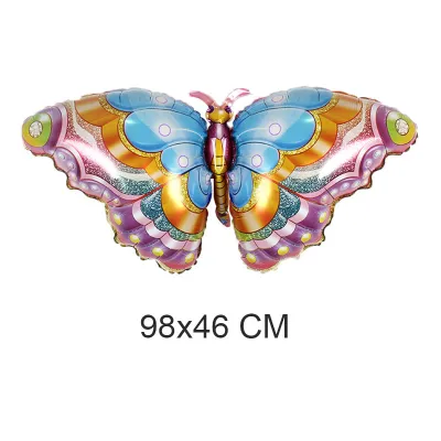 Alien Flower Butterfly Foil Balloons Birthday Wedding Party Decoration Balloons