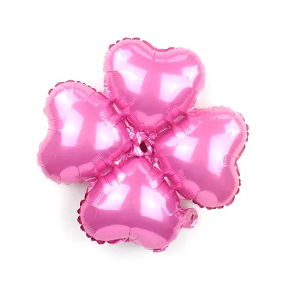 Flower Clover Aluminum Foil Balloon Wedding Ceremony Party Decoration