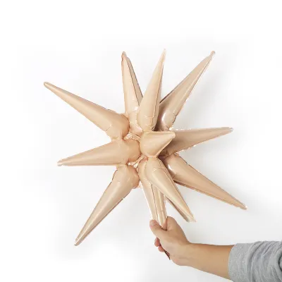 22 Inch Caramel Piece Explosion Star Aluminum Film Balloon Birthday Christmas Party Decoration
