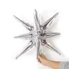 22 Inch Siamese Explosion Star Silver