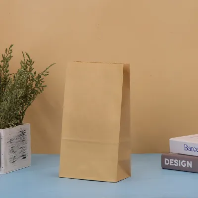 Creative Solid Kraft Paper Party Favor Bags Shopping Bags