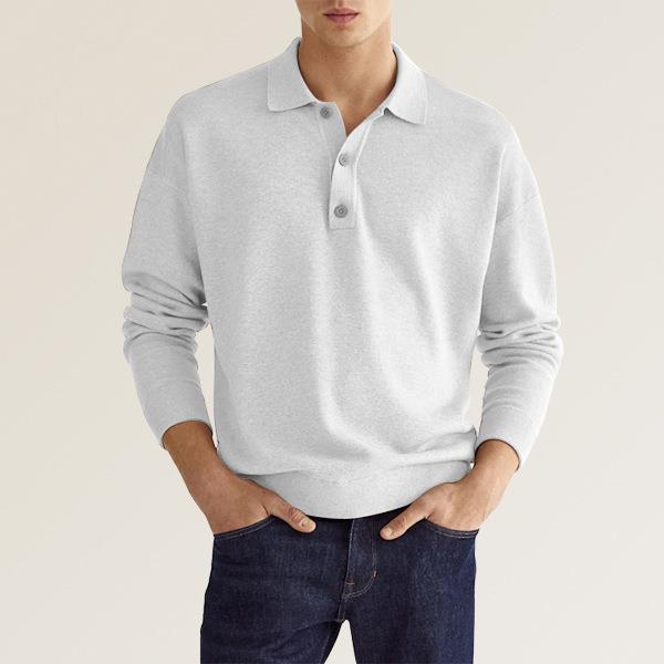 Tシャツ・カットソー STONE  LONG-SLEEVED POLO SHIRT (2200006 S0018V0029) Amazon.com: Generic Streetwear Men Striped Polo Shirts